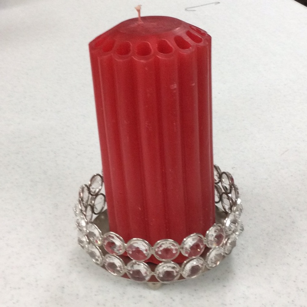 Crystal candle holder - Picture 4 of 4